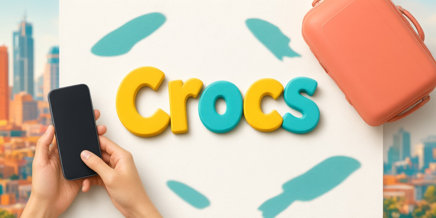 Crocs HK Limited-Time Offers: Shop Comfortable Footwear A display of colorful Crocs clogs and sandals in a bright retail setting.