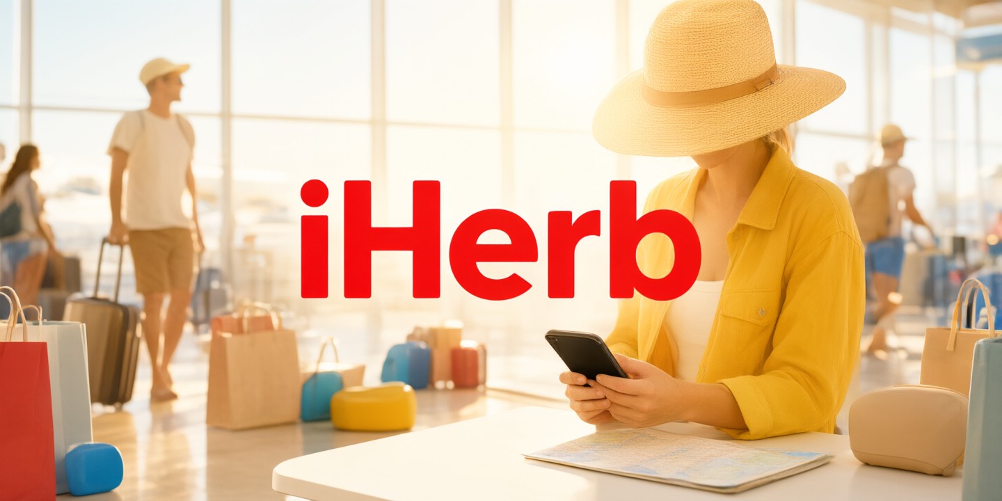 iHerb Natural Products Limited-Time Offer Guide A curated selection of iHerb natural products displayed on a clean wooden shelf.