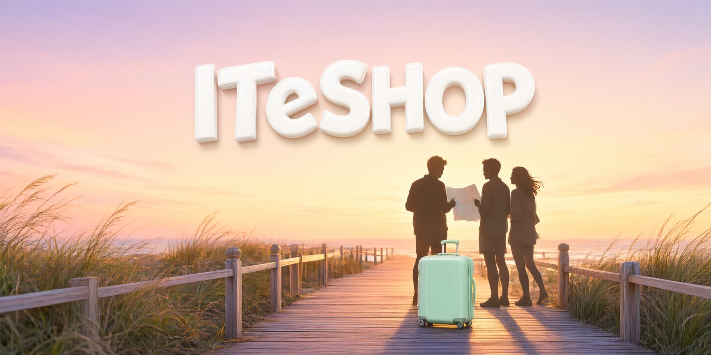 ITeSHOP Fashion Deals: Limited-Time Global Offers A curated selection of trendy clothing from the latest ITeSHOP collection displayed in a modern boutique setting.