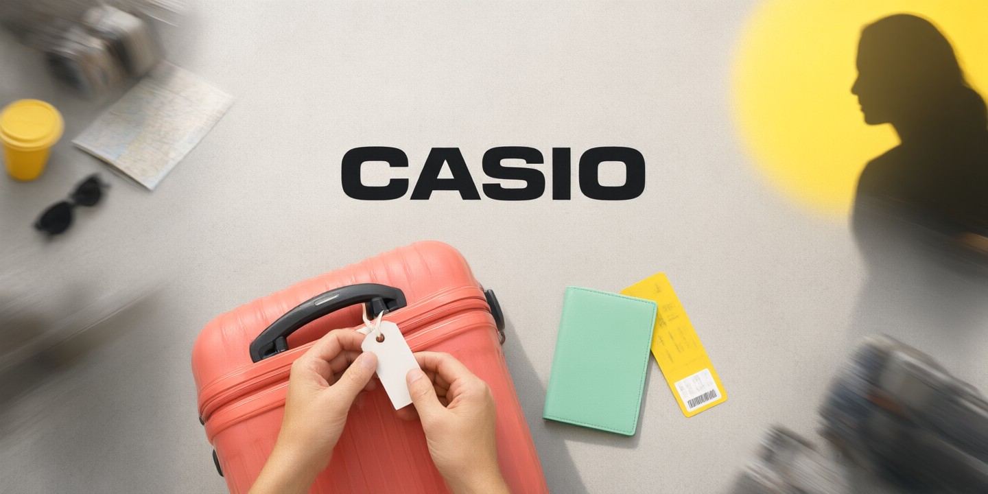 Casio Watches: Limited-Time Offers for Global Shoppers A sleek Casio watch displayed against a modern background highlighting its durability and style.