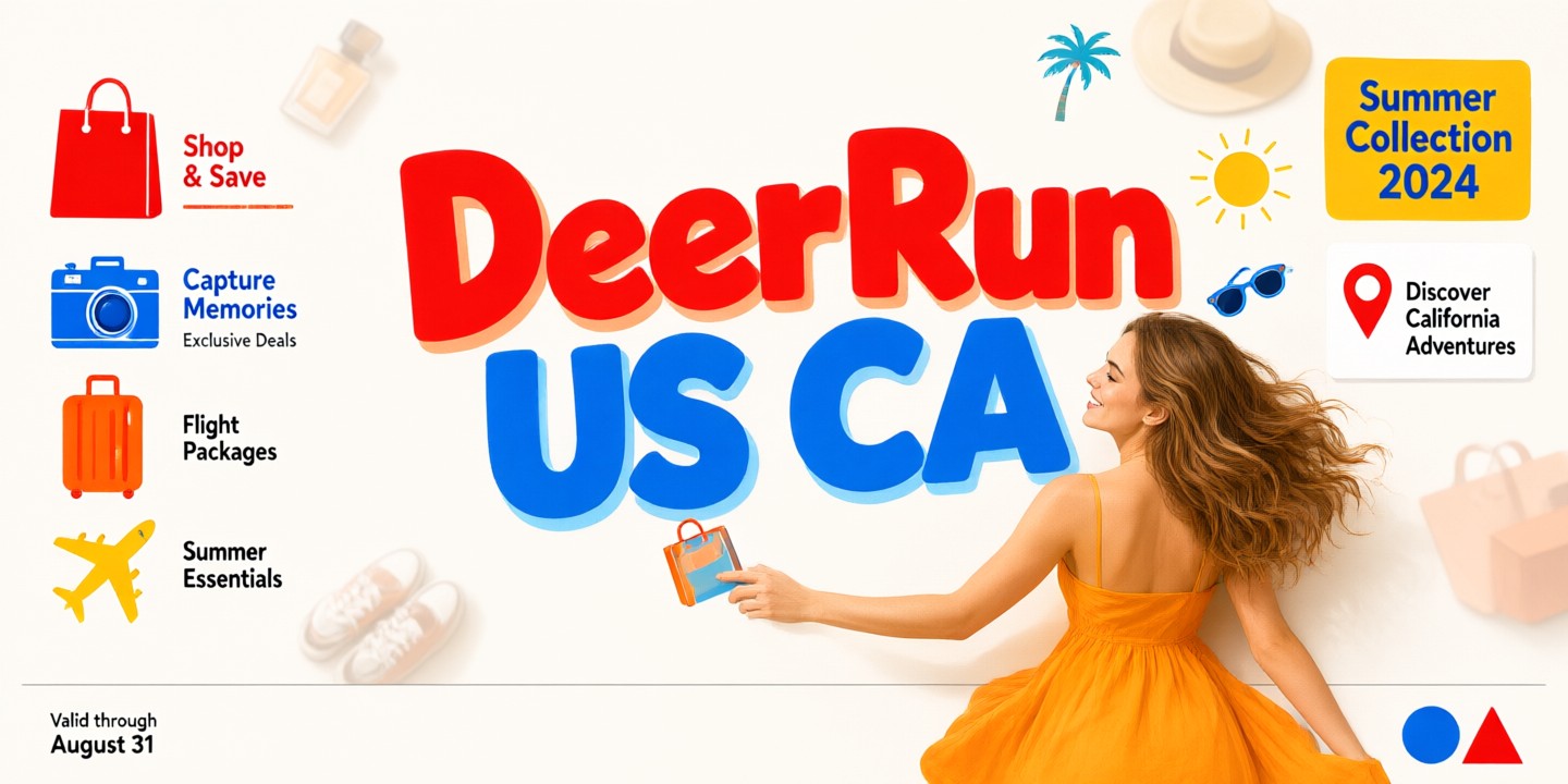 DeerRun US CA EU Gear Guide and Deals A runner wearing DeerRun branded athletic apparel in a scenic outdoor setting.