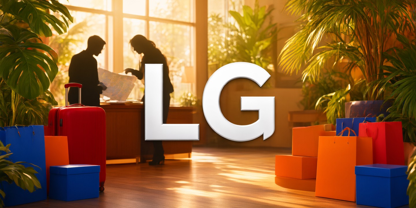 LG Electronics Hong Kong Limited-Time Offers Guide Modern living room featuring sleek LG Electronics appliances including a TV and refrigerator.