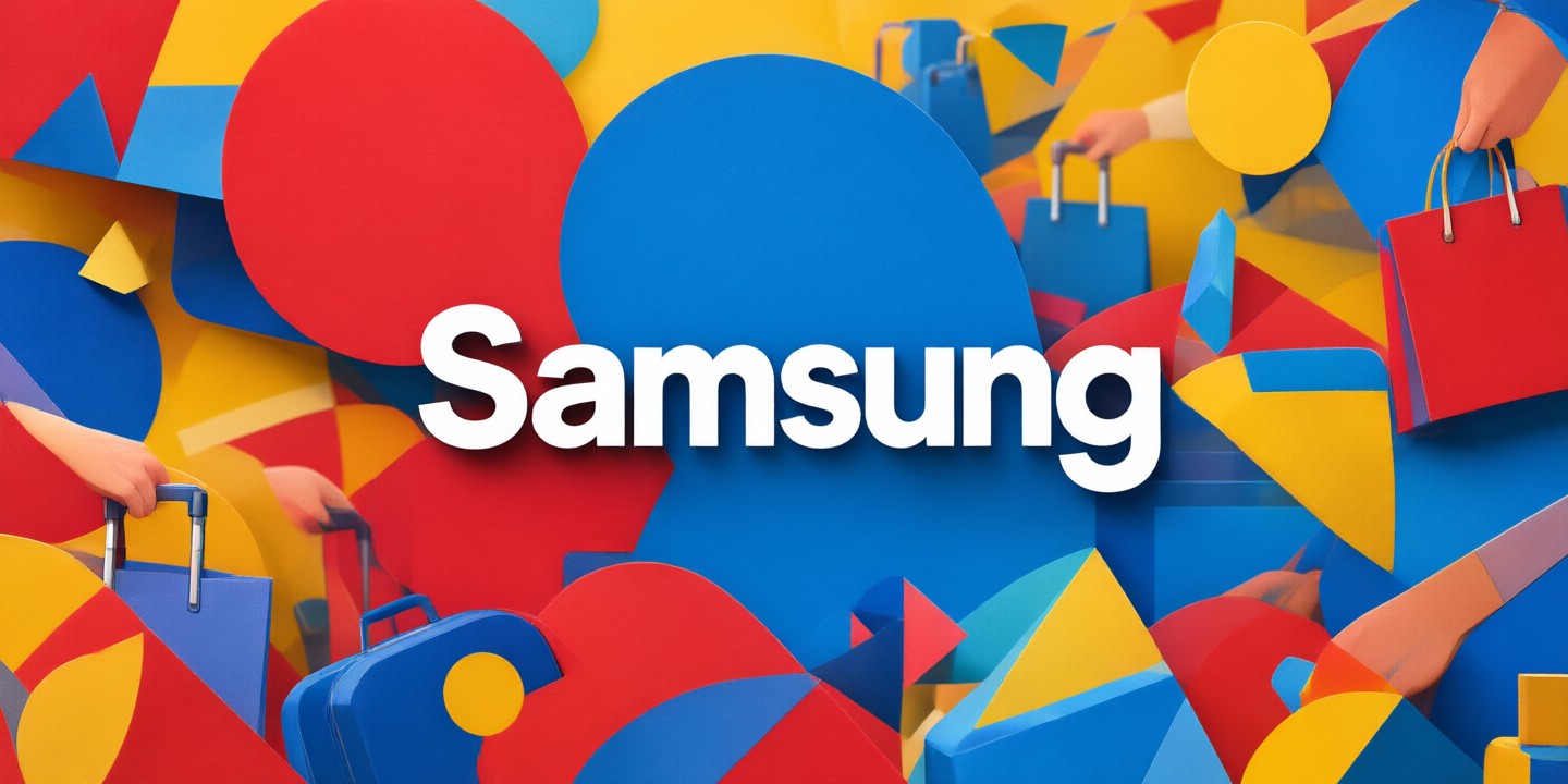 Samsung Electronics Hong Kong Shopping Guide and Offers A modern display of Samsung Electronics Hong Kong products including smartphones and smart TVs.