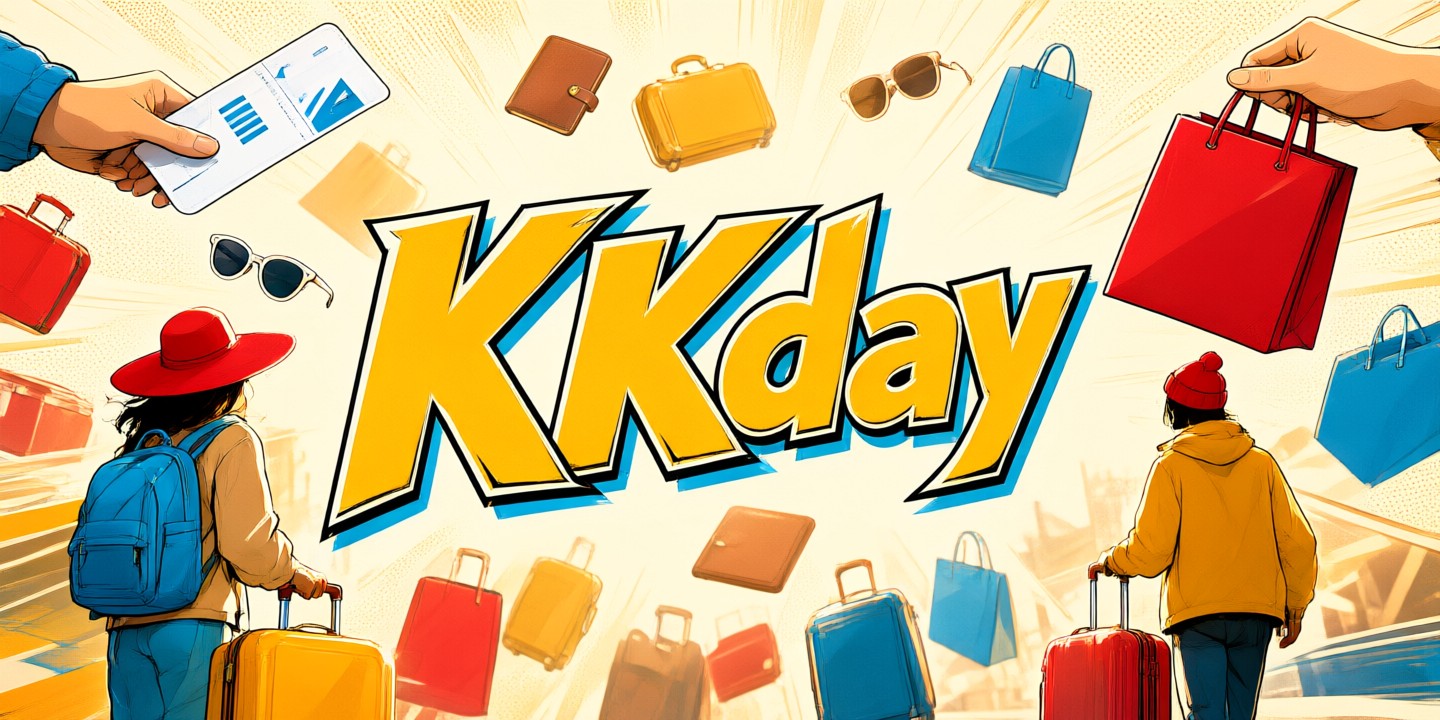 KKday Travel Deals: Japan, Korea & SE Asia Guides A traveler planning an itinerary using the KKday app interface showing various activity options.