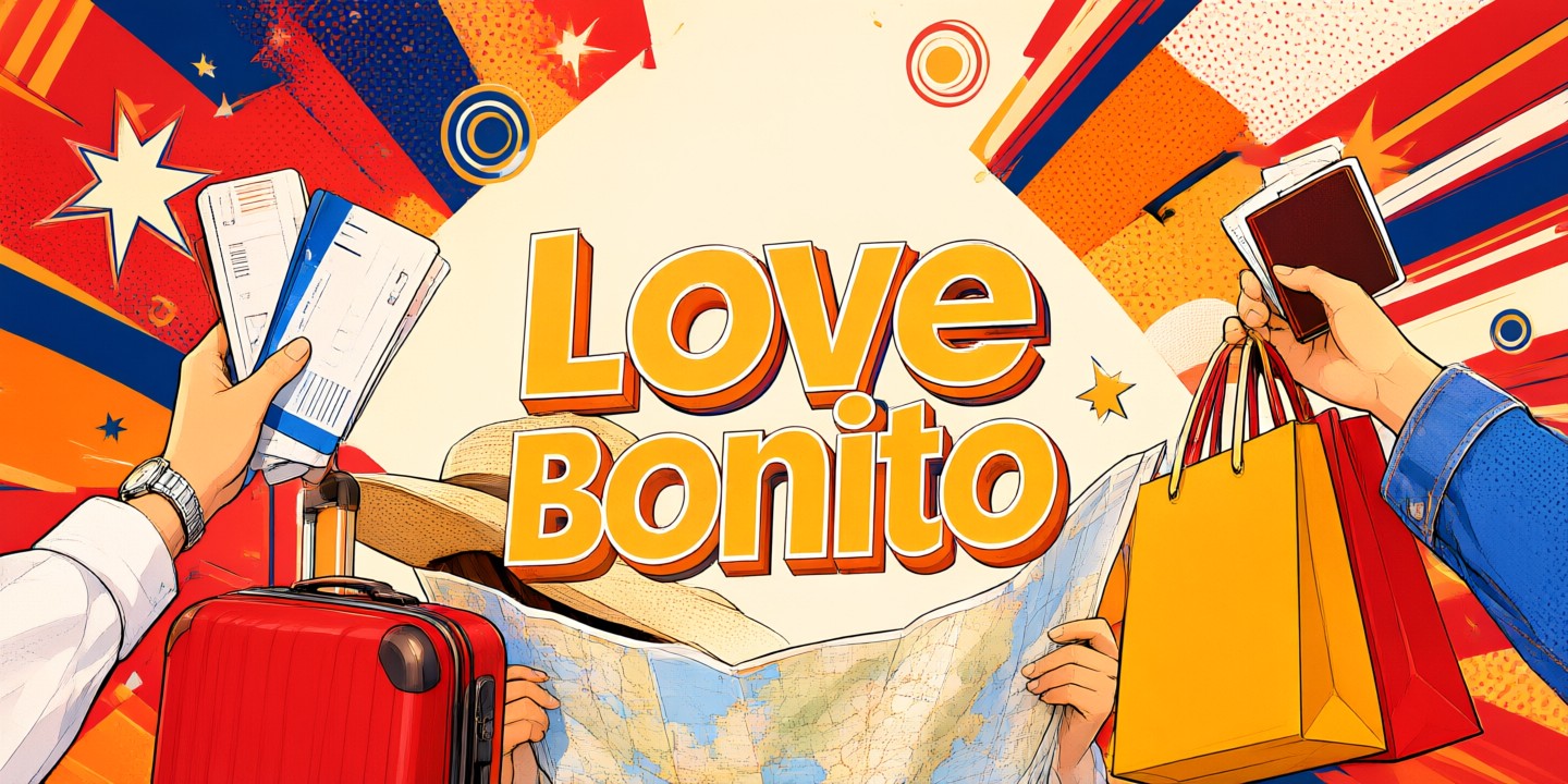 Love, Bonito Limited-Time Offer for Global Shoppers A curated display of modern women's apparel featuring the Love, Bonito brand aesthetic.