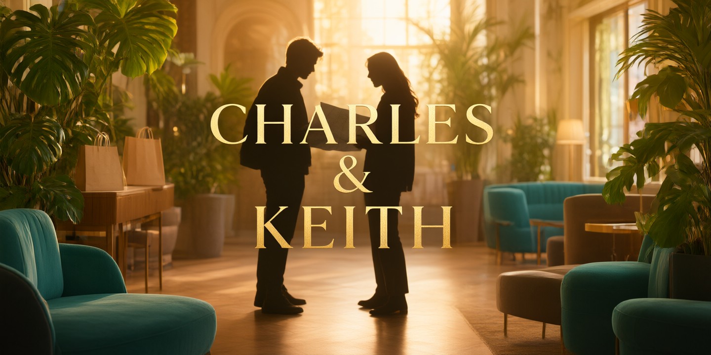 Charles & Keith Deals: Stylish Accessories for Travelers A collection of elegant handbags and shoes from Charles & Keith displayed against a modern urban backdrop.