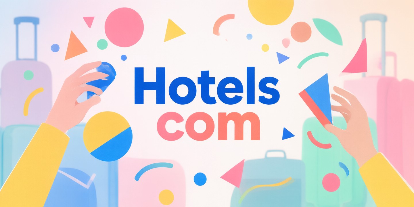 Hotels.com Limited-Time Booking Offers for Global Travelers A traveler checking a smartphone app showing available rooms at various destinations on Hotels.com.
