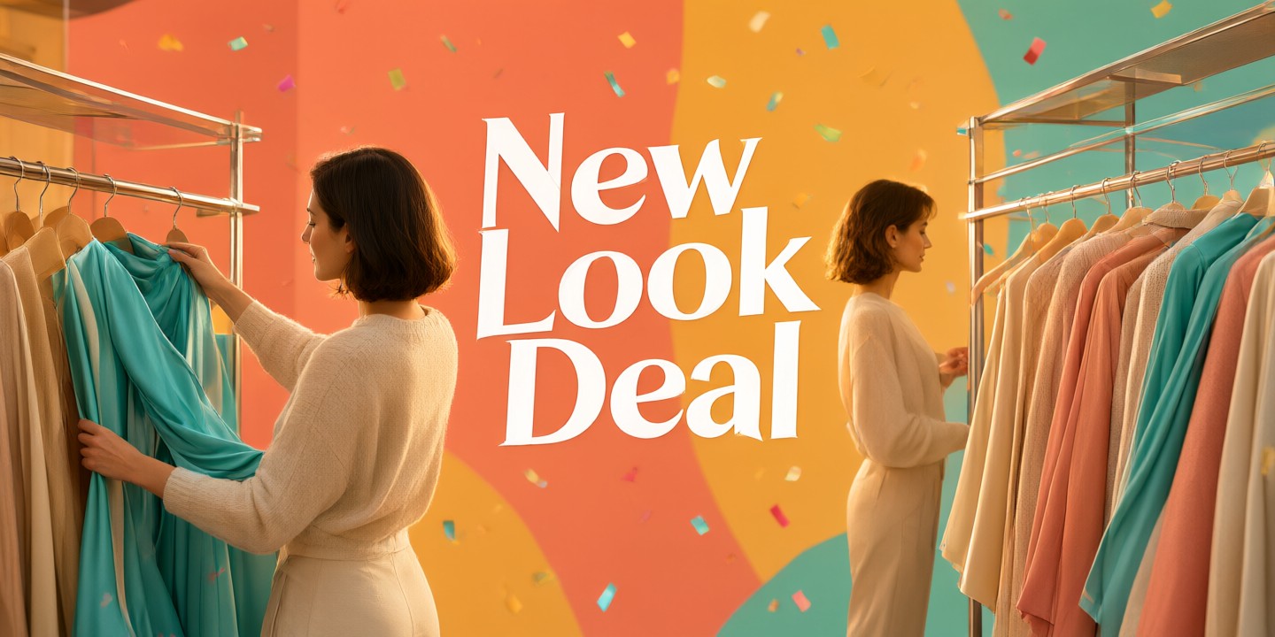 New Look Fashion Deals: Style & Savings Guide A curated display of trendy apparel and accessories from New Look arranged in a modern retail setting.