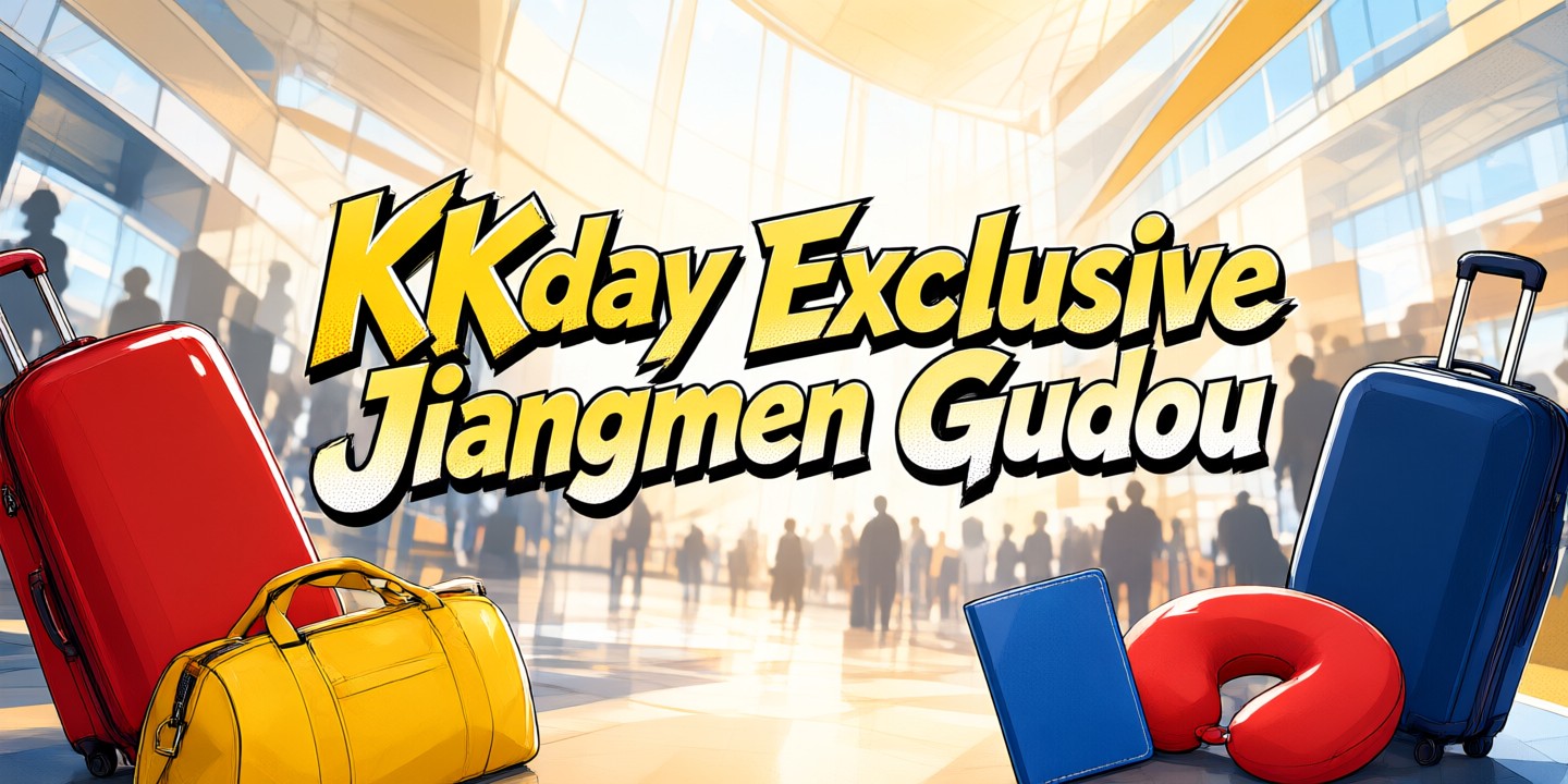 KKday Travel Deals: Explore Asia’s Top Attractions A traveler checking a smartphone displaying the KKday app interface amidst scenic Asian landscapes.