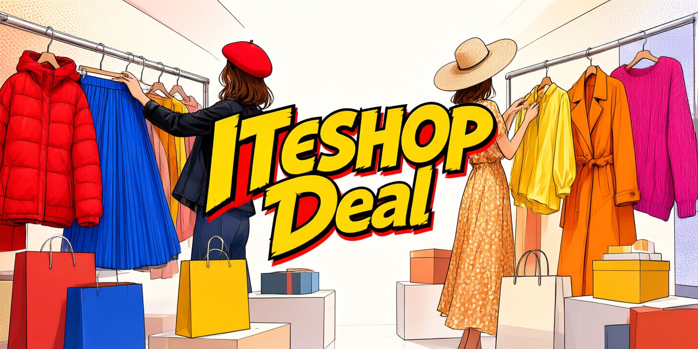ITeSHOP Fashion Deals: Limited-Time Offer Guide A curated display of trendy Asian apparel representing ITeSHOP fashion deals.