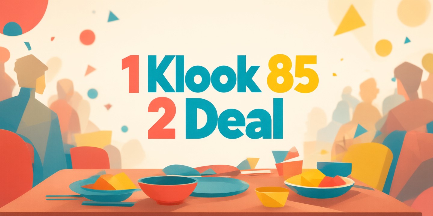 Klook Travel Deals: Explore Asia’s Top Attractions A traveler using the Klook app to book a scenic tour in Asia.