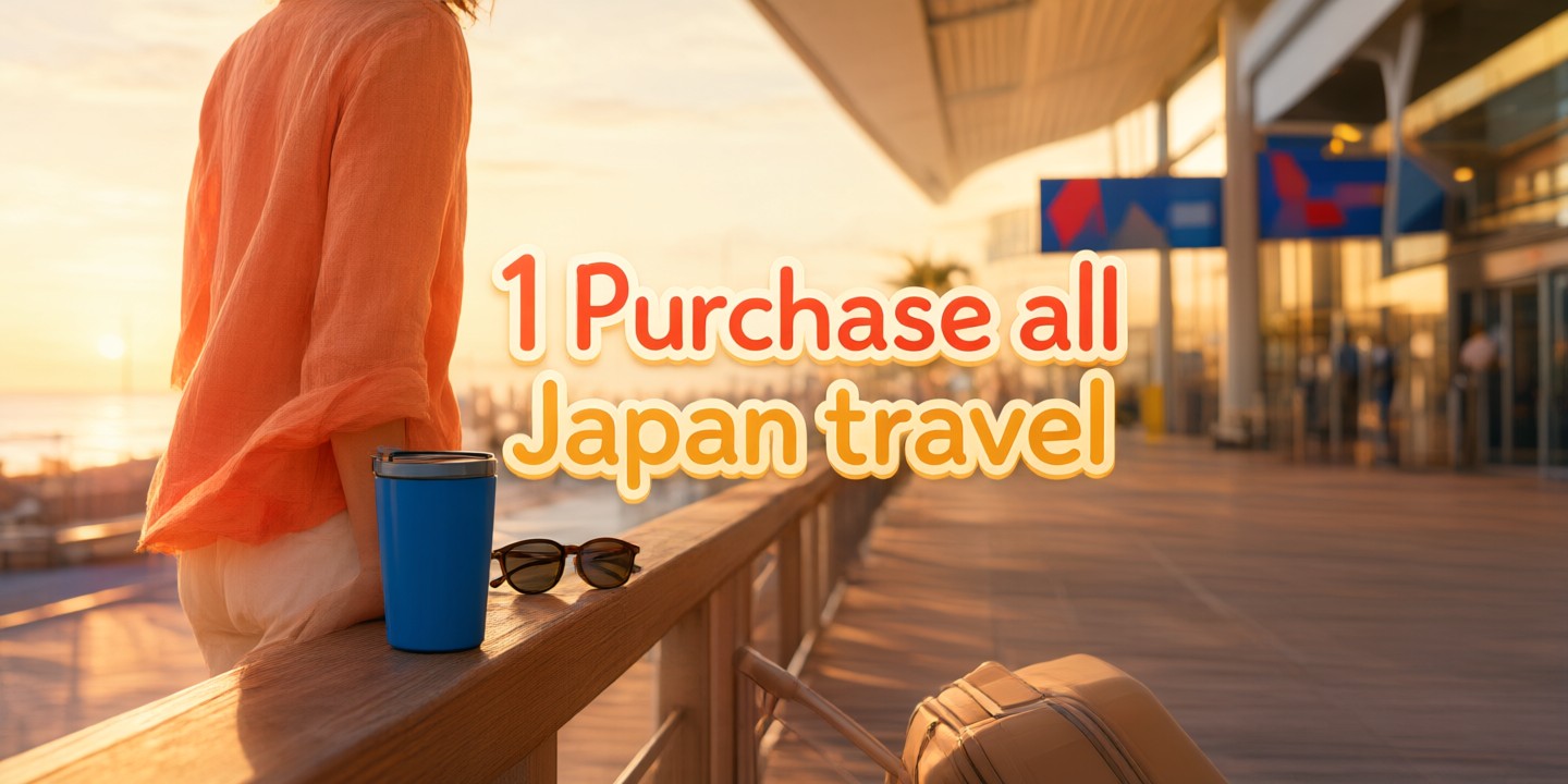 Klook Travel Deals: Asia Experiences & Tickets A traveler using the Klook app to book tickets for an Asian landmark attraction.