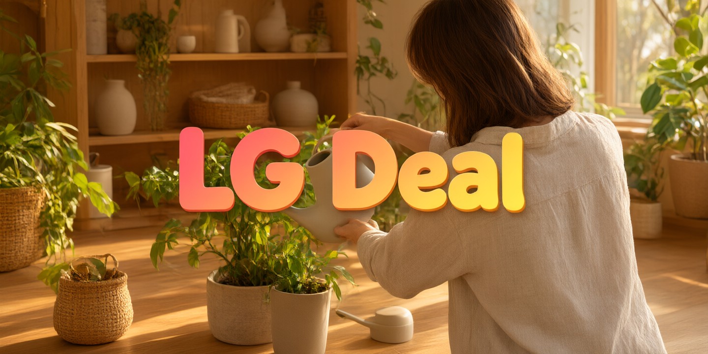 LG Electronics Hong Kong Limited-Time Offer Details Modern LG Electronics products displayed in a sleek retail setting with promotional signage.