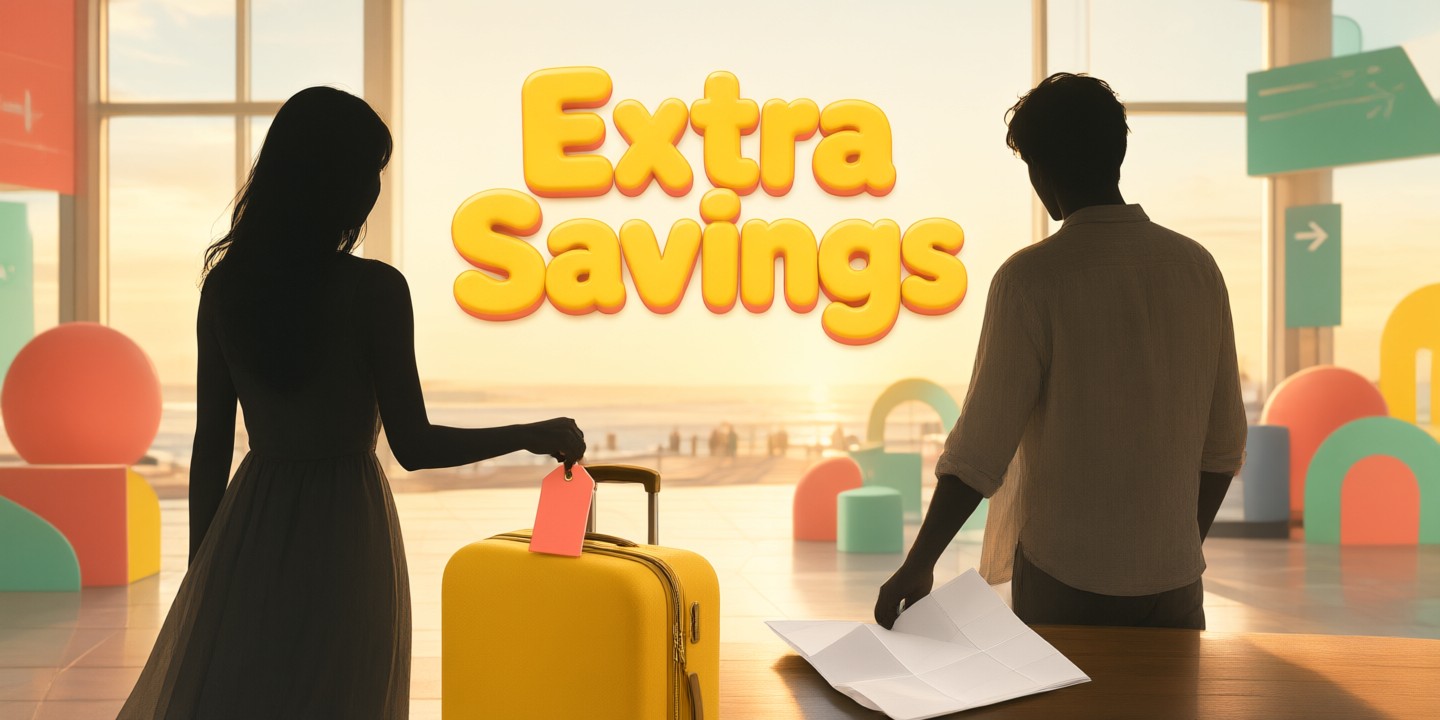 Income Insurance Limited: Secure Your Travel Plans A traveler reviewing digital documents with the Income Insurance logo visible on a screen.