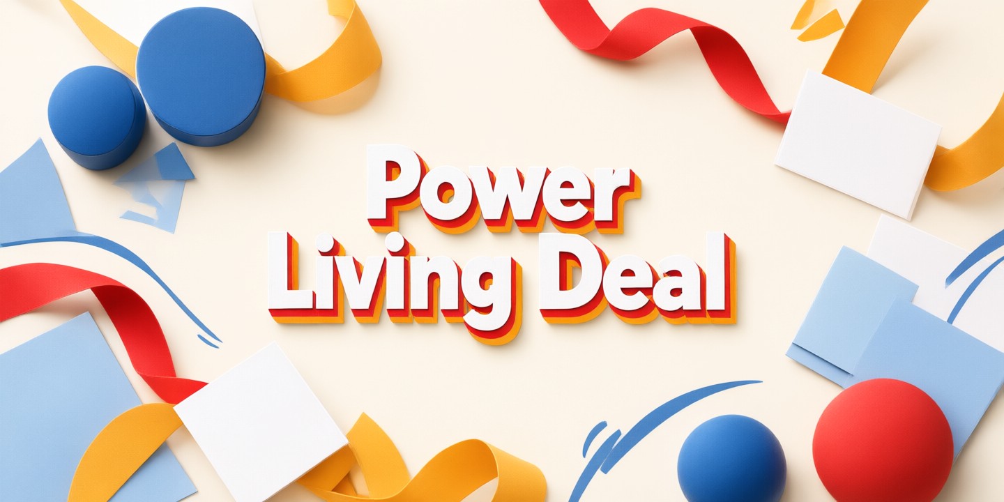 Power Living HK Limited-Time Deals for Home Essentials A modern living room setup featuring products from Power Living HK.