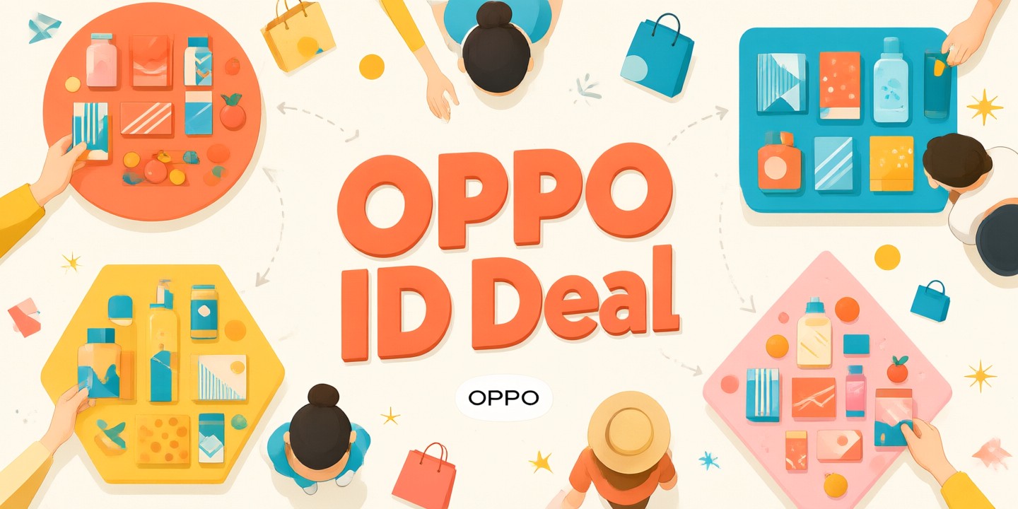 OPPO Deals: Smartphone & Accessory Savings Guide A sleek display of OPPO smartphones and accessories arranged on a modern retail shelf.