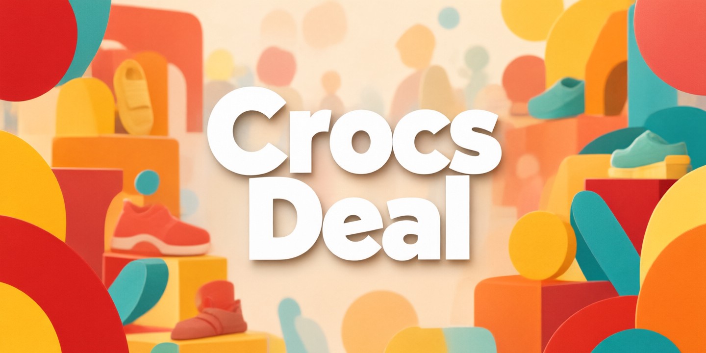Crocs HK Limited-Time Offer Guide for Global Shoppers A vibrant display of colorful clogs and sandals featuring the Crocs HK brand logo in a modern retail setting.
