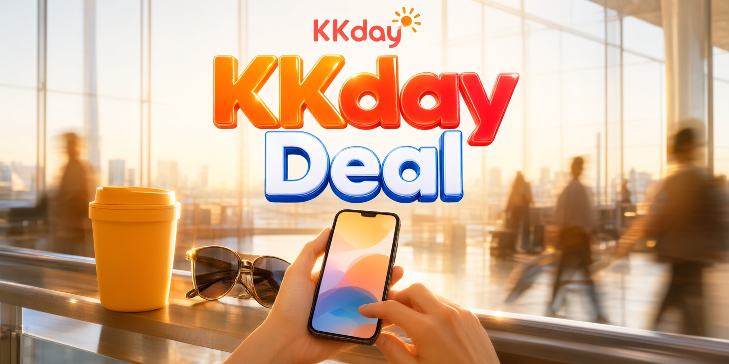 KKday Travel Deals: Top Asia Experiences & Tours Travelers exploring a vibrant Asian city street using KKday bookings.