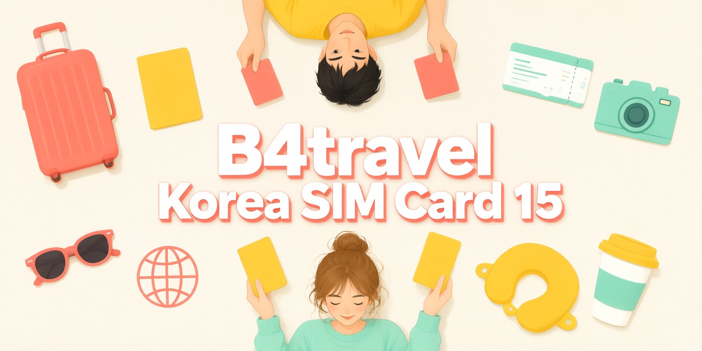 B4Travel Data Plans for Asia Trips A traveler holding a smartphone displaying the B4Travel app interface with map locations across Asia.