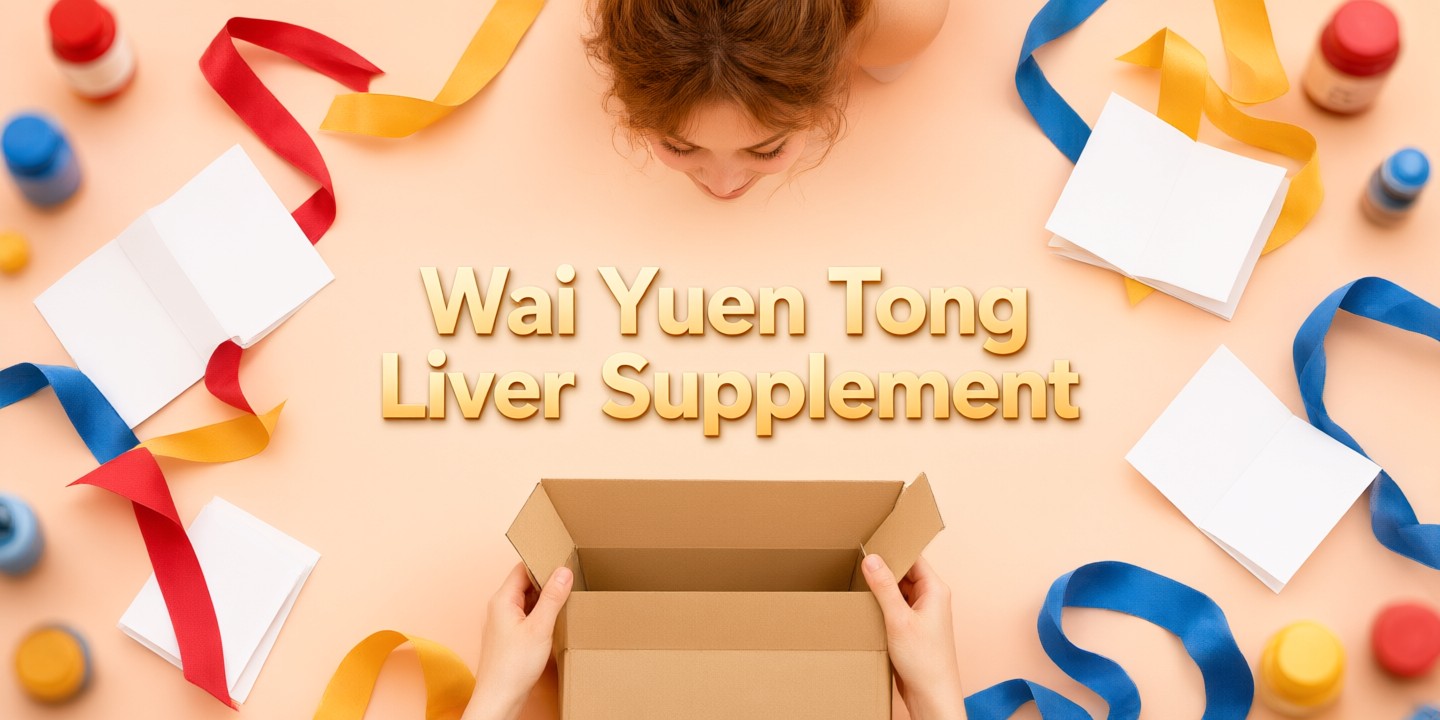 Wai Yuen Tong Limited-Time Health Deals A display of premium herbal supplements and traditional remedies from Wai Yuen Tong arranged on a wooden shelf.