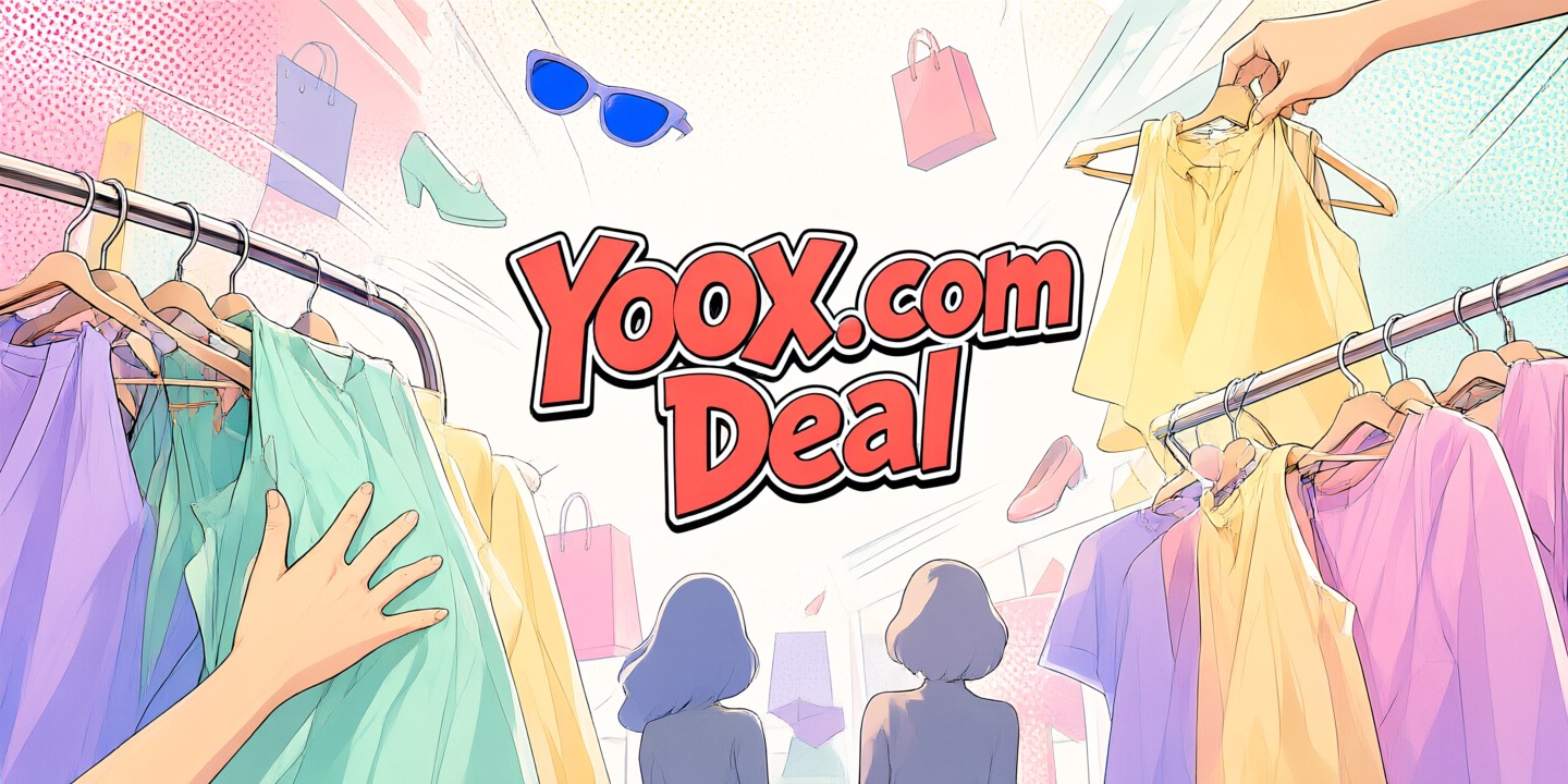 YOOX.com Fashion Deals: Limited-Time Offers A curated selection of luxury fashion items displayed in the YOOX.com online store interface.
