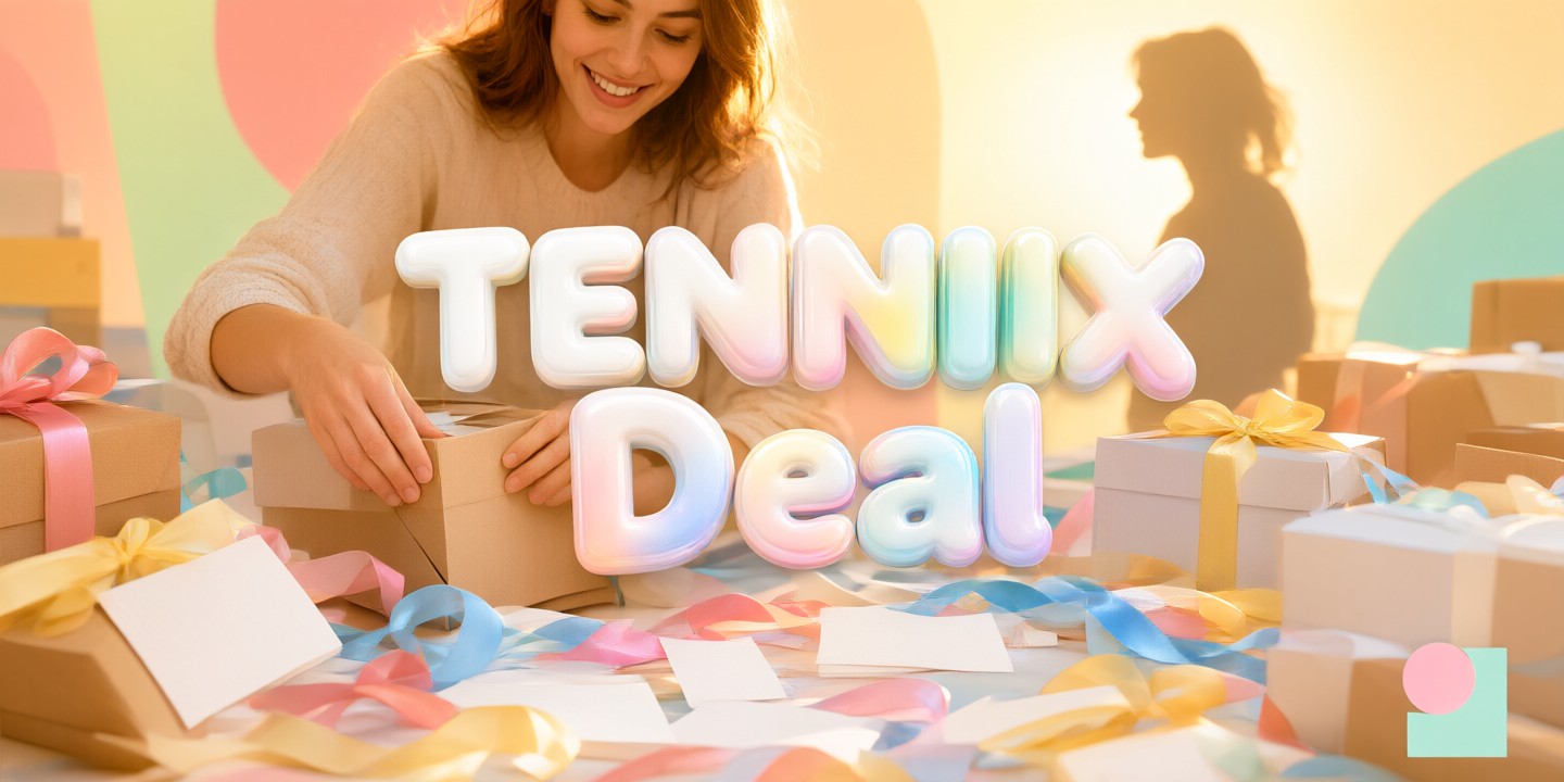 TENNIIX Limited-Time Offers for Global Shoppers Shopper browsing TENNIIX limited-time offers on a mobile device