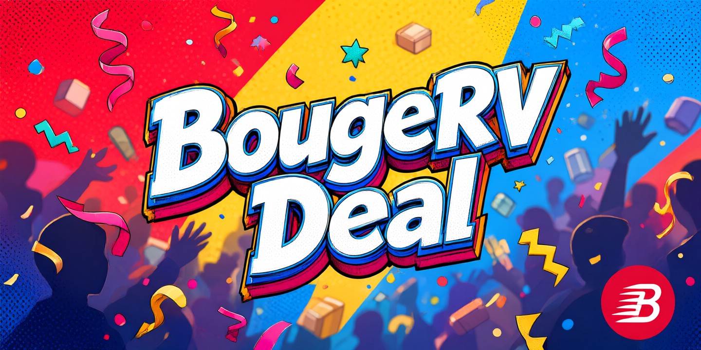 BougeRV Deals: Essential Gear for Outdoor Adventures A person setting up a compact BougeRV portable refrigerator in the trunk of an SUV during a weekend trip.