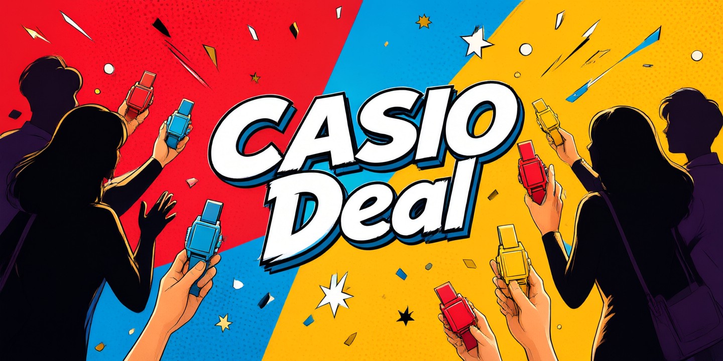 Casio Watch Deals: Premium Timepieces for Global Shoppers A collection of Casio watches including rugged G-Shock and sleek Edifice models arranged on a modern display surface.