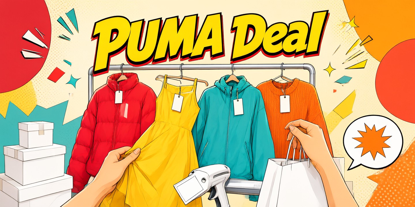 PUMA HK Sportswear Deals: Limited-Time Offer Guide A runner wearing stylish PUMA HK sportswear gear against a modern urban backdrop.