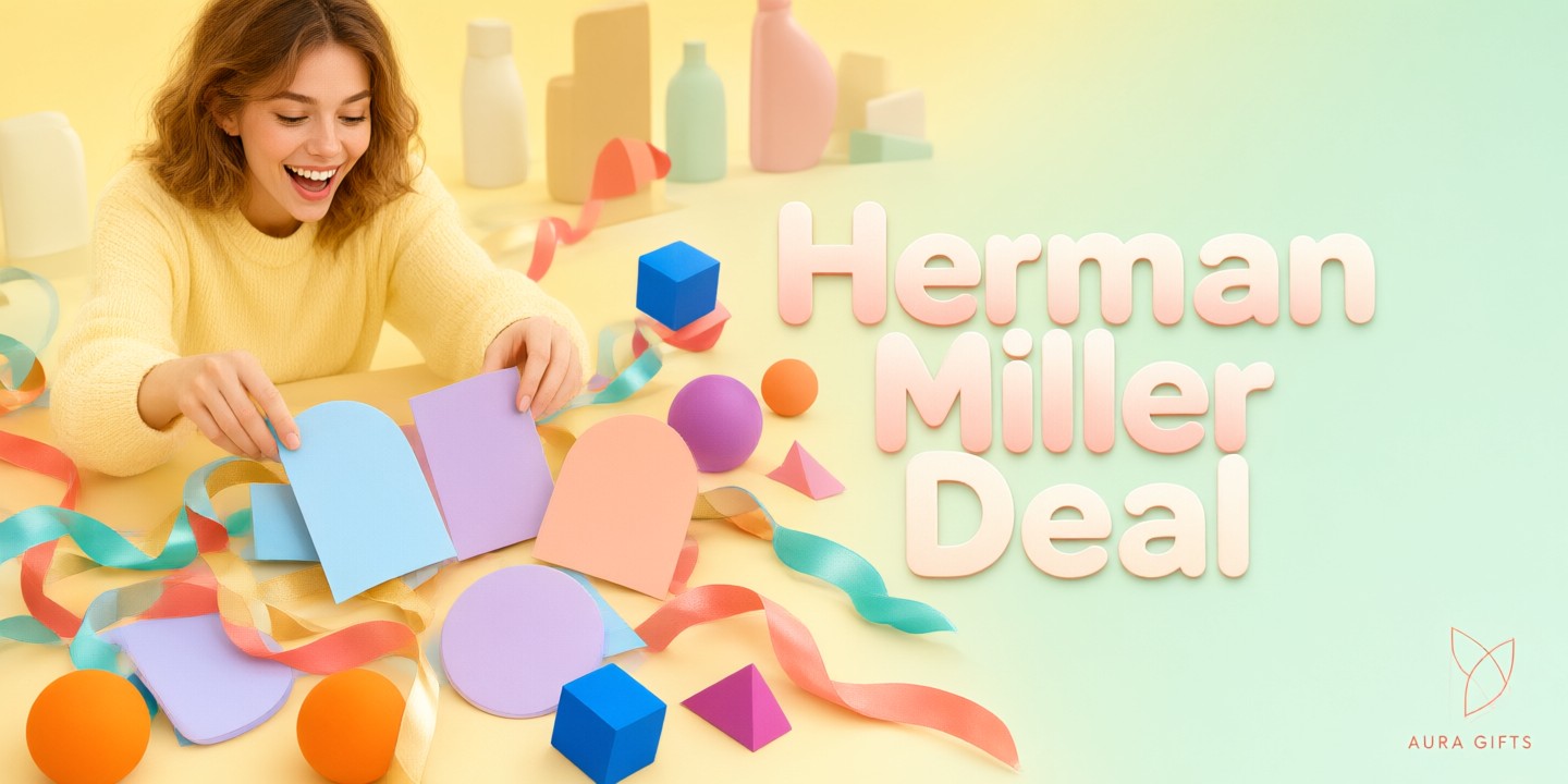 Herman Miller HK Limited-Time Office Furniture Deals A modern, well-lit home office setup featuring an iconic Herman Miller Aeron chair and a standing desk.